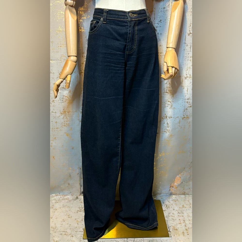 Baby Phat Women's Deep Indigo Relaxed Jeans